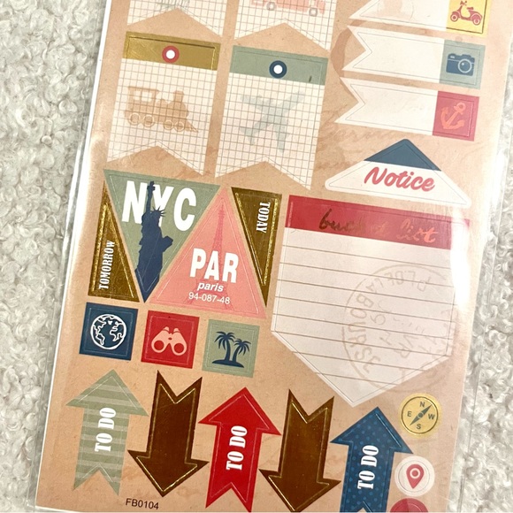 🏷️ daily monthly weekly planner stickers (58 total stickers) - Picture 7 of 12